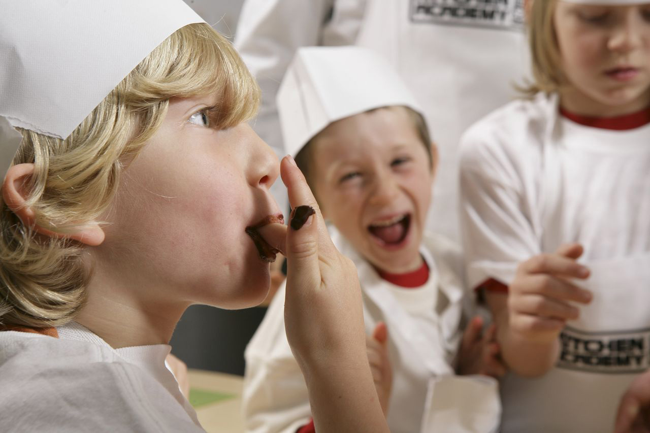 cooking with kids