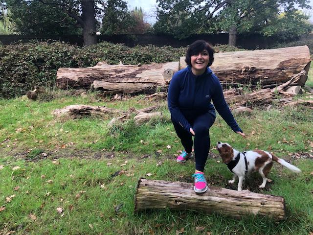 outdoor fitness with dog