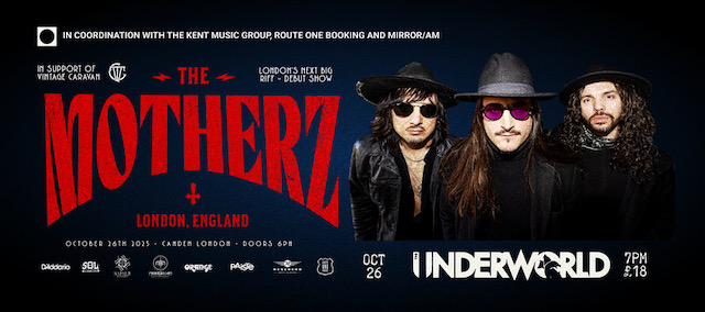 The Motherz heavy metal band at The Underworld Camden poster