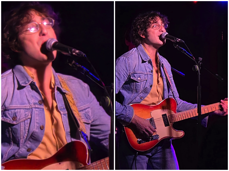 Tyson Kelly as John Lennon at Boisdale London