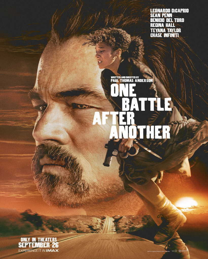 film One Battle After Another starring Leonardo Di Caprio & Sean Penn