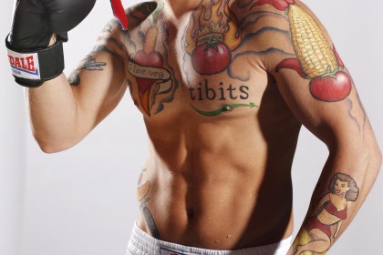 A beefy boxer is totally meat-free and this traditionally