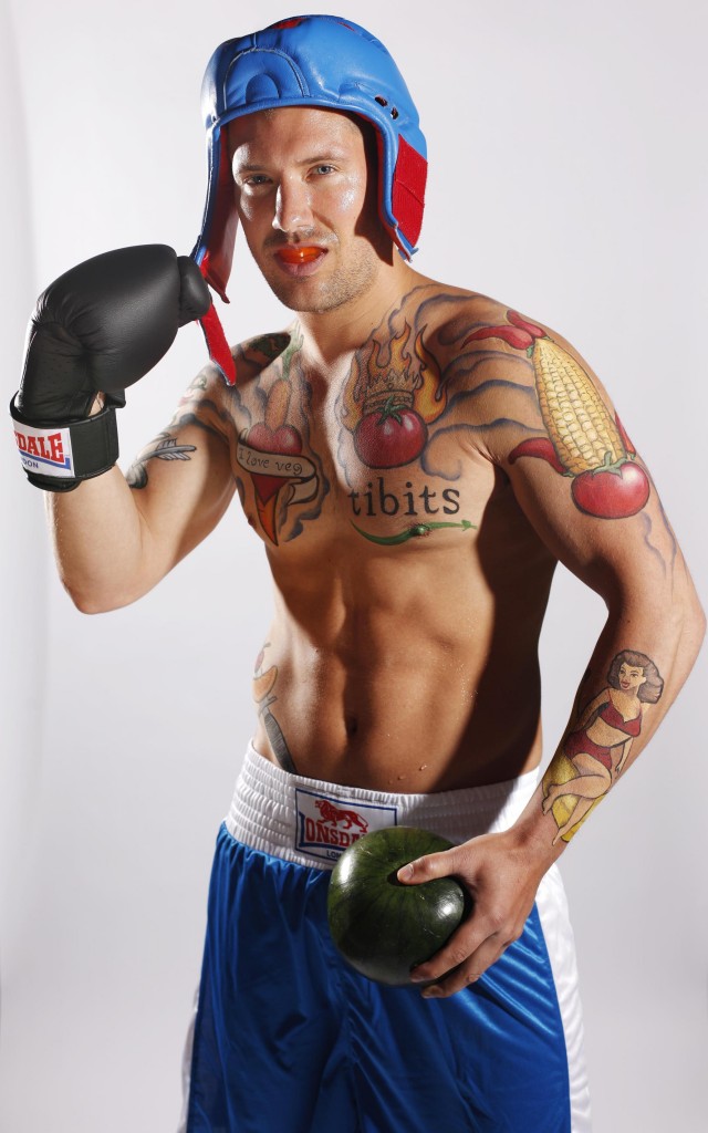 A beefy boxer is totally meat-free and this traditionally 