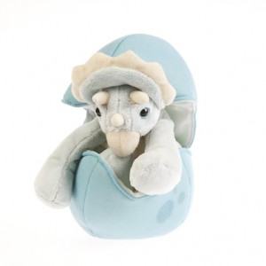 comp Plush Triceratops Finger Puppet from Natural History Museum Low res