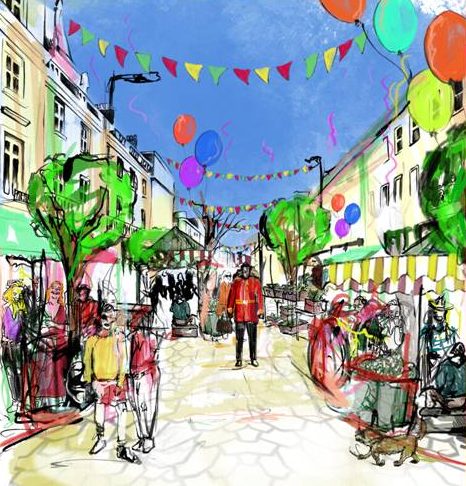 street party sw1 event