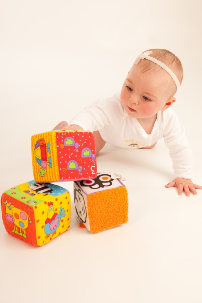 early childhood development - baby playing 