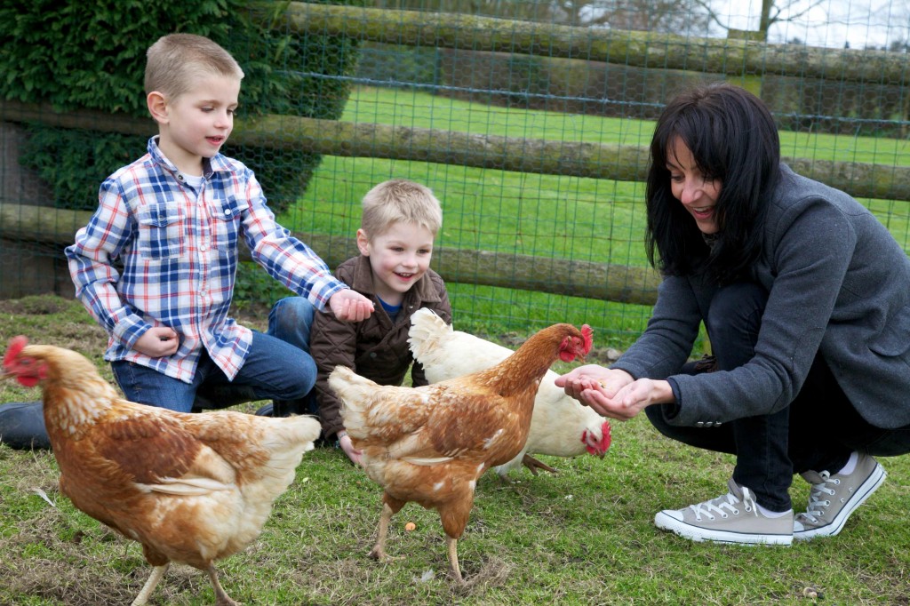 money saving tips mum with chicks
