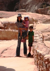 Anastasia and Emily (4y) and Olly (7y)