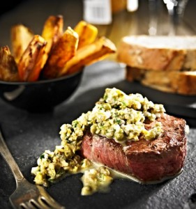 Fragata steak and green olive tapenade Valentine Menu copy