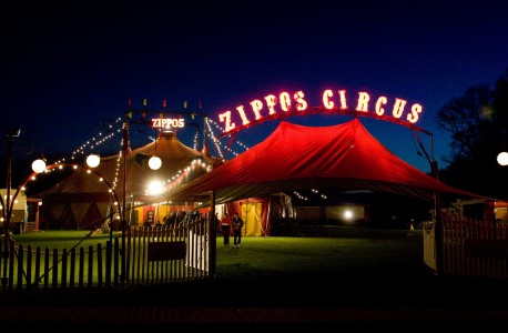 Zippo's Circus by night