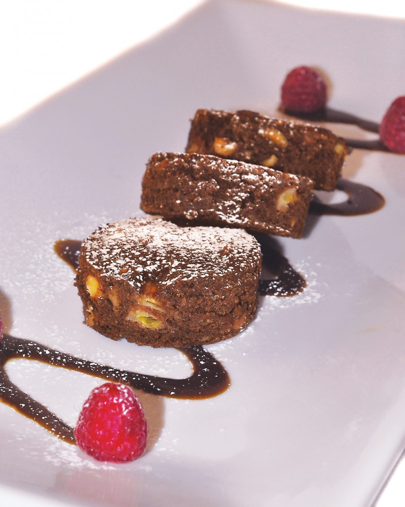 chocolate hazelnut brownies