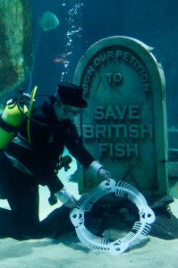 Underwater Funeral for British Fish