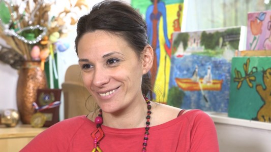 aviva focus group lorena at monica renoir painting