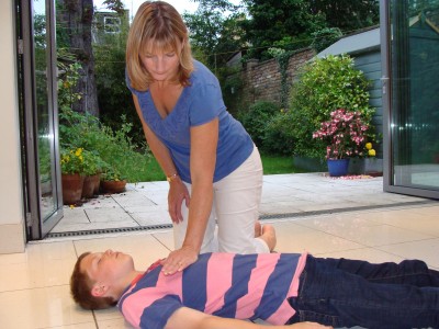 child resuscitation child chest compressions