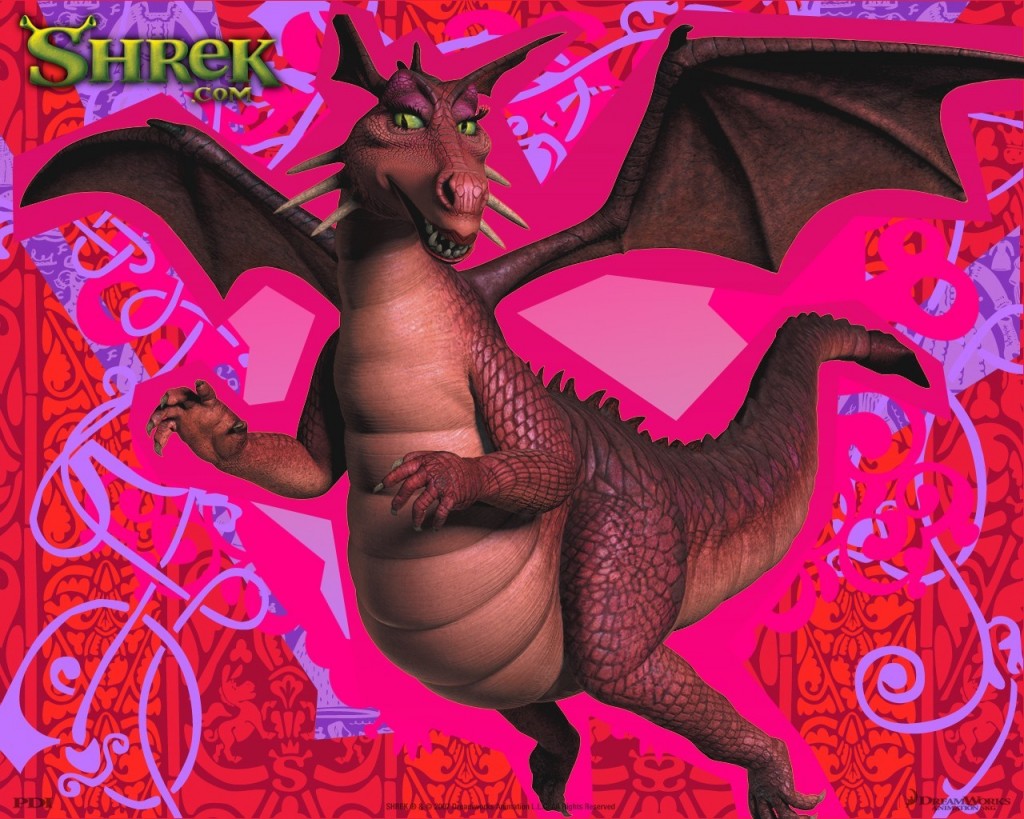 shrek dragon