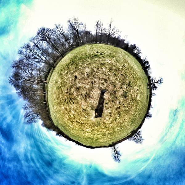 Stereographic Nonsuch Park Surrey