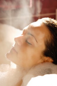 woman in relaxing bath shutterstock34