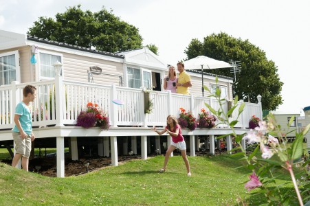 XBOX GENERATION OF STRESSED CHILDREN Family_outside_caravan