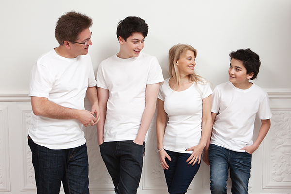 Family portrait Home Wimbledon Memory Gate