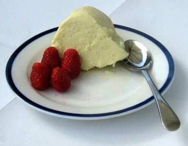 white chocolate ice-cream