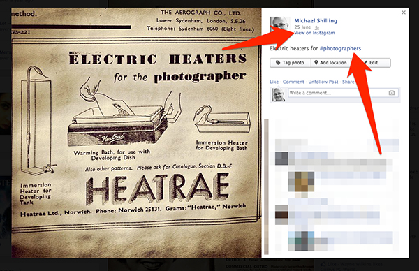 Facebook hashtags photography Instagram