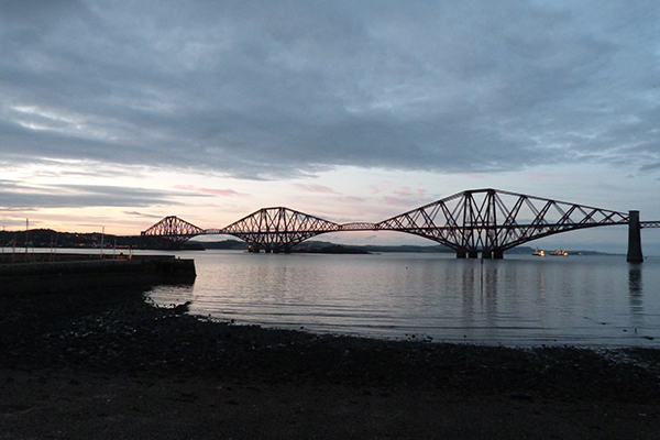 forth-road-railway-bridge-Landscapes at dusk