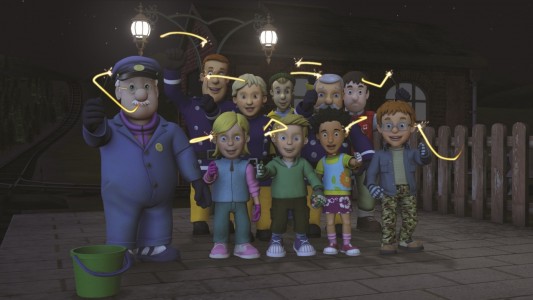 Fireman Sam - bonfire night - small