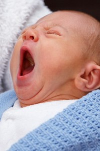 Yawn Baby Boy Child Cute Expression Face Human Infant