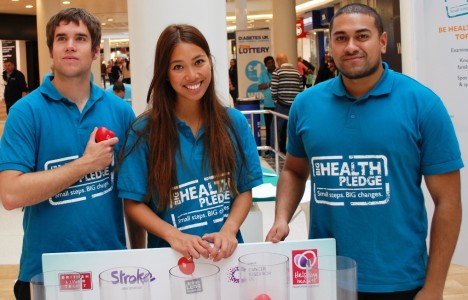 health The Big Health Pledge team