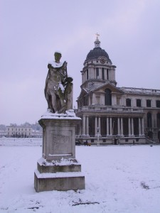 Greenwich Old Royal Naval College Greenwich statue
