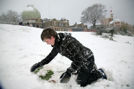 Greenwich Royal Observatory Greenwich and snowballs