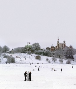 Greenwich Royal Observatory Greenwich and snowman2
