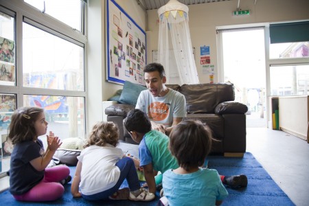 London Men in Childcare Network Richard Lester, Manager, LEYF Furze Childrens Centre Community Nursery 2