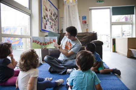 London Men in Childcare Network Richard Lester, Manager, LEYF Furze Childrens Centre Community Nursery 3