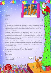 NSPCC Letter from Santa 2