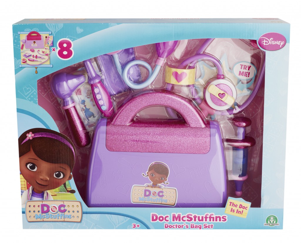 TOP TEN TOYS OF ALL TIME 2. Doc McStuffins doctors bag set £20