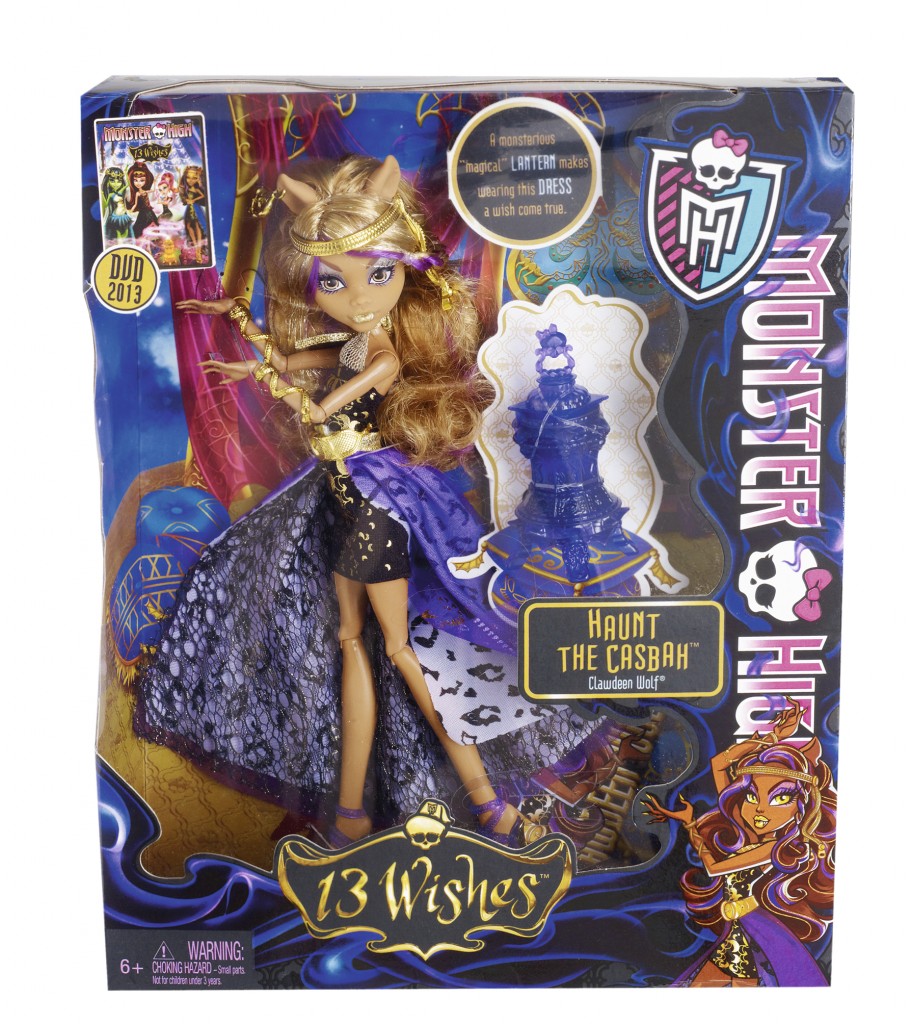 TOP TEN TOYS OF ALL TIME 3. Monster High 13 Wishes Party Dolls £23