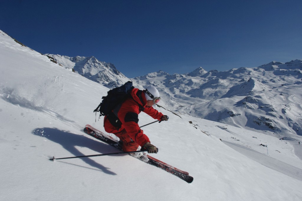 Ski de printemps, les Ménuires, Savoie, 73