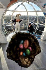 London Eye Easter Bunny 2014