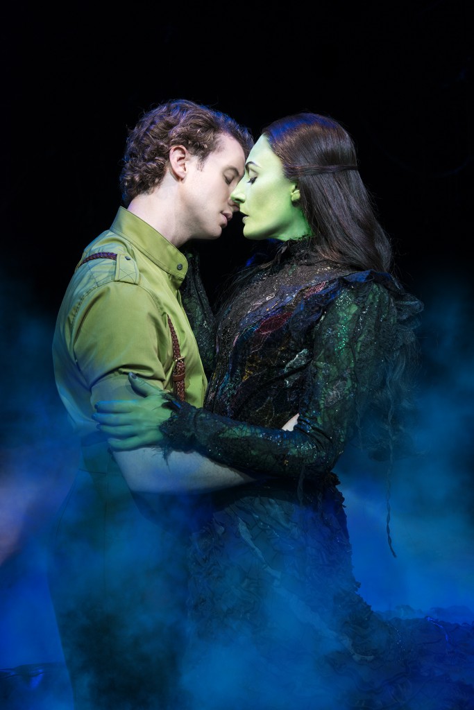 Wicked London_Jeremy Taylor (Fiyero) and Willemijn Verkaik (Elphaba)_Credit Matt Crockett