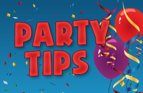 party tips for organising children's birthday