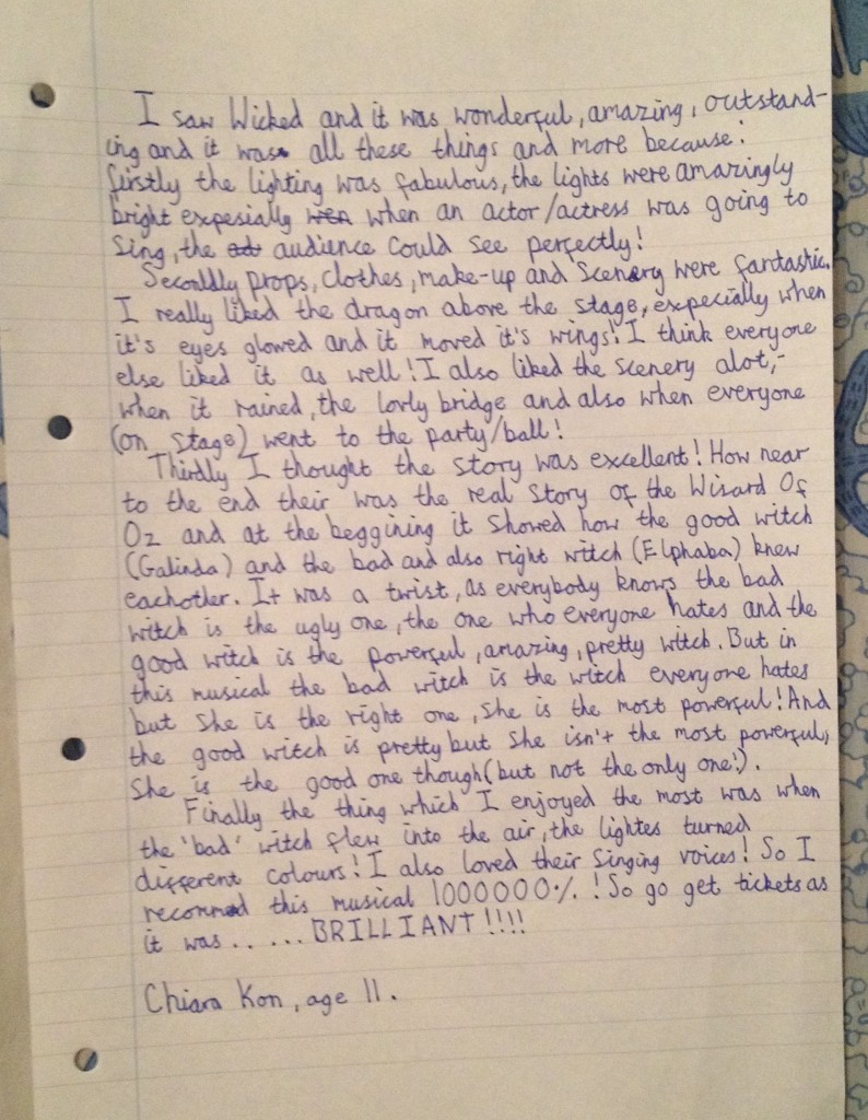 show review wicked chiara kon photo