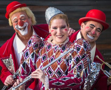 zippos circus The Rastellis musical clowns. CREDIT Piet-Hein Out