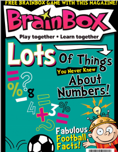 BrainBox magazine free sample london mums magazine