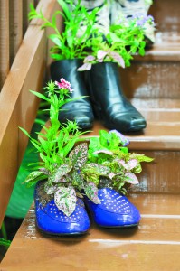 Gardening Lab for Kids Shoe Garden Project