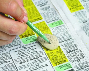 Gardening Lab for Kids Rock bugs