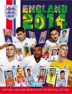 Topps Official England 2014 World Cup Stickers