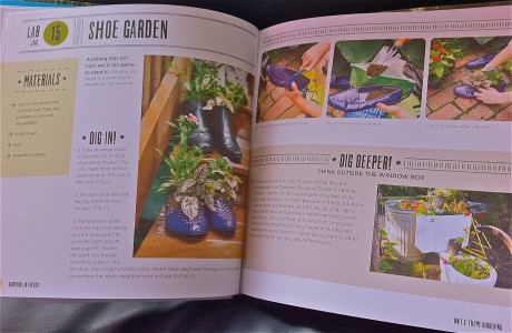 gardening lab for kids book london mums magazine Spring activities with kid shoe garden