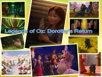 Legends of Oz- Dorothy's Return collage