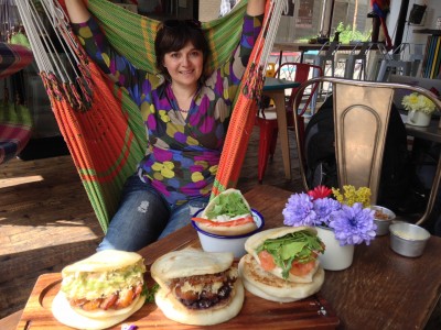 Restaurant Venezuela Arepa Monica chillaxing